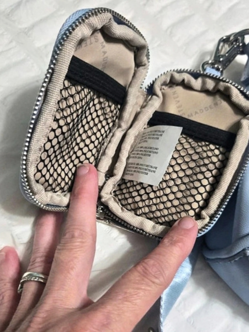 Steve Madden Blibby Crossbody Bag Blue - Picture 2 of 11